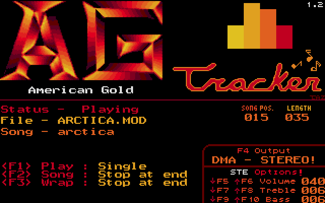 AG-Tracker atari screenshot